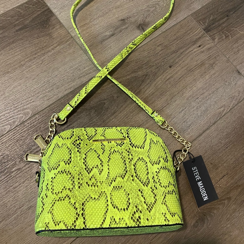 Steve Madden Snake Print Crossbody